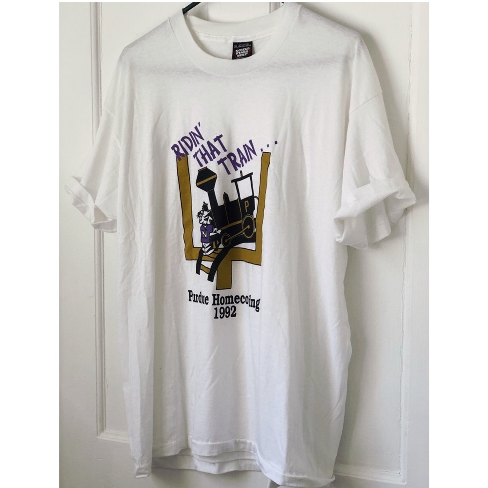 Vintage 1992 Purdue Boilermakers Homecoming Shirt